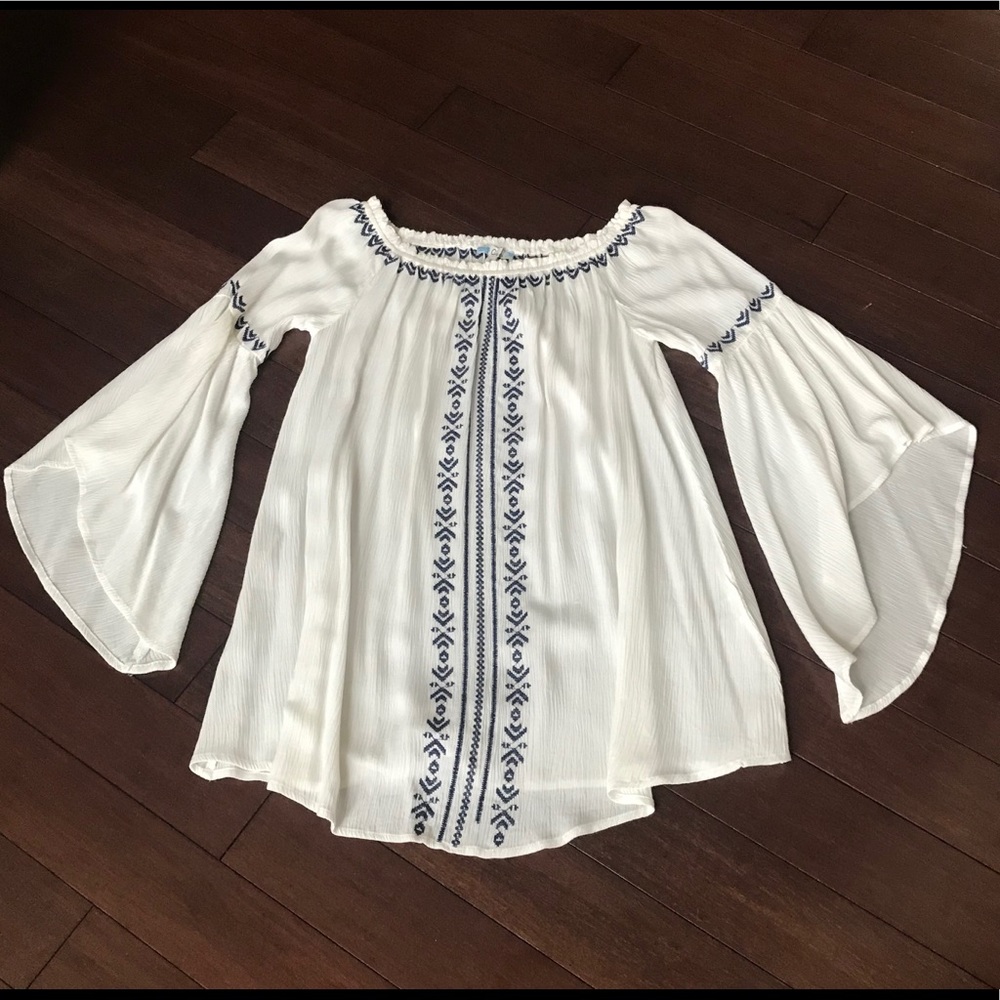 Anthropologie Boho style blouse